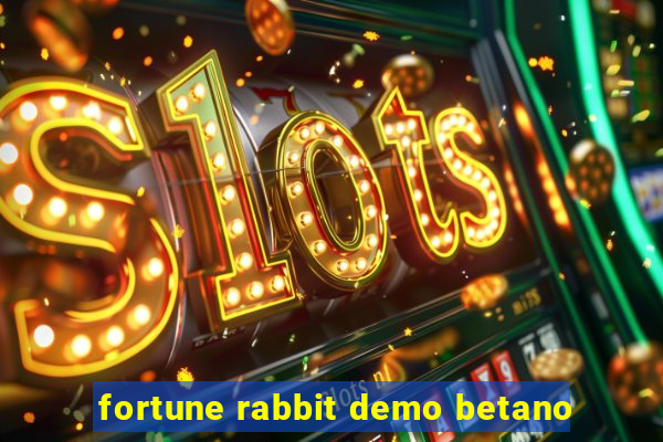 fortune rabbit demo betano